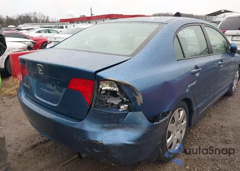 2007 Honda Civic Lx z USA, uszkodzony, nr VIN 1HGFA16507L021053